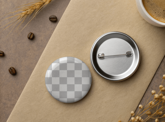 Download Pin Badge Mockup PNG Metal Badge Mockups - Mockup Collection