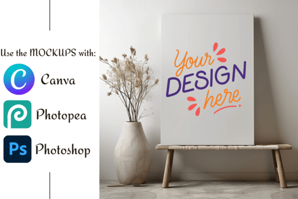 Download 20x28 Stretched Canvas Mockup - Mockup Collection