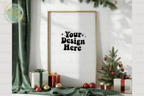 Download Christmas Wall Art Mockup - Mockup Collection