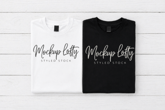 Download BC3001 Group Flat Lay T-shirt Mockup - Mockup Collection