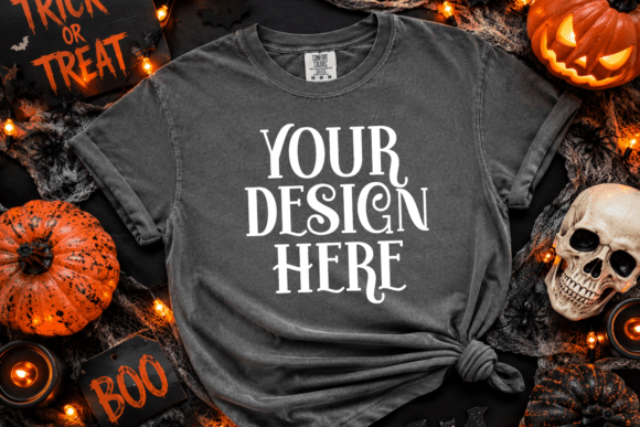 Download Halloween Fall CC1717 Flat Lay Mockup - Mockup Collection