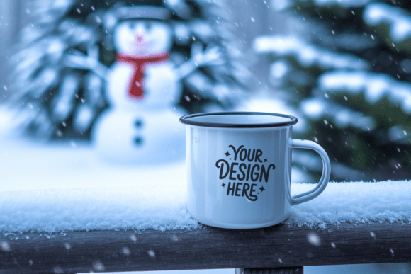 Download Christmas 11oz Mug Mockup 11 - Mockup Collection